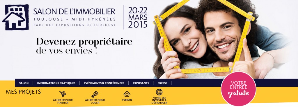 salon immobilier toulouse Mars 2015