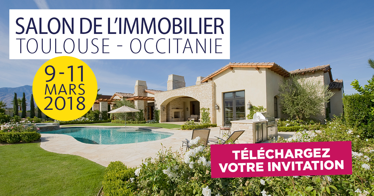 Prochain Salon de l’immobilier du 9 au 11 Mars 2018