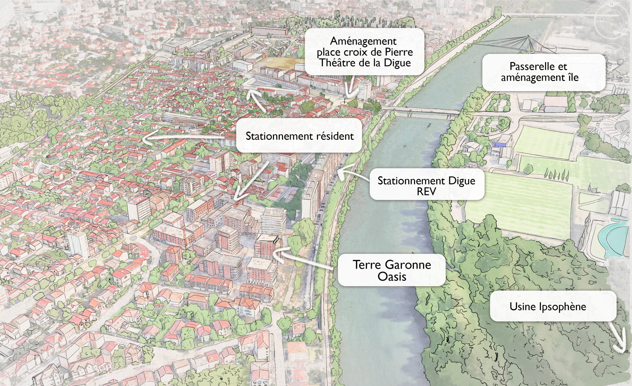 Les grands projets du quartier de la croix de Pierre et leur impact sur le marché immobilier du secteur
