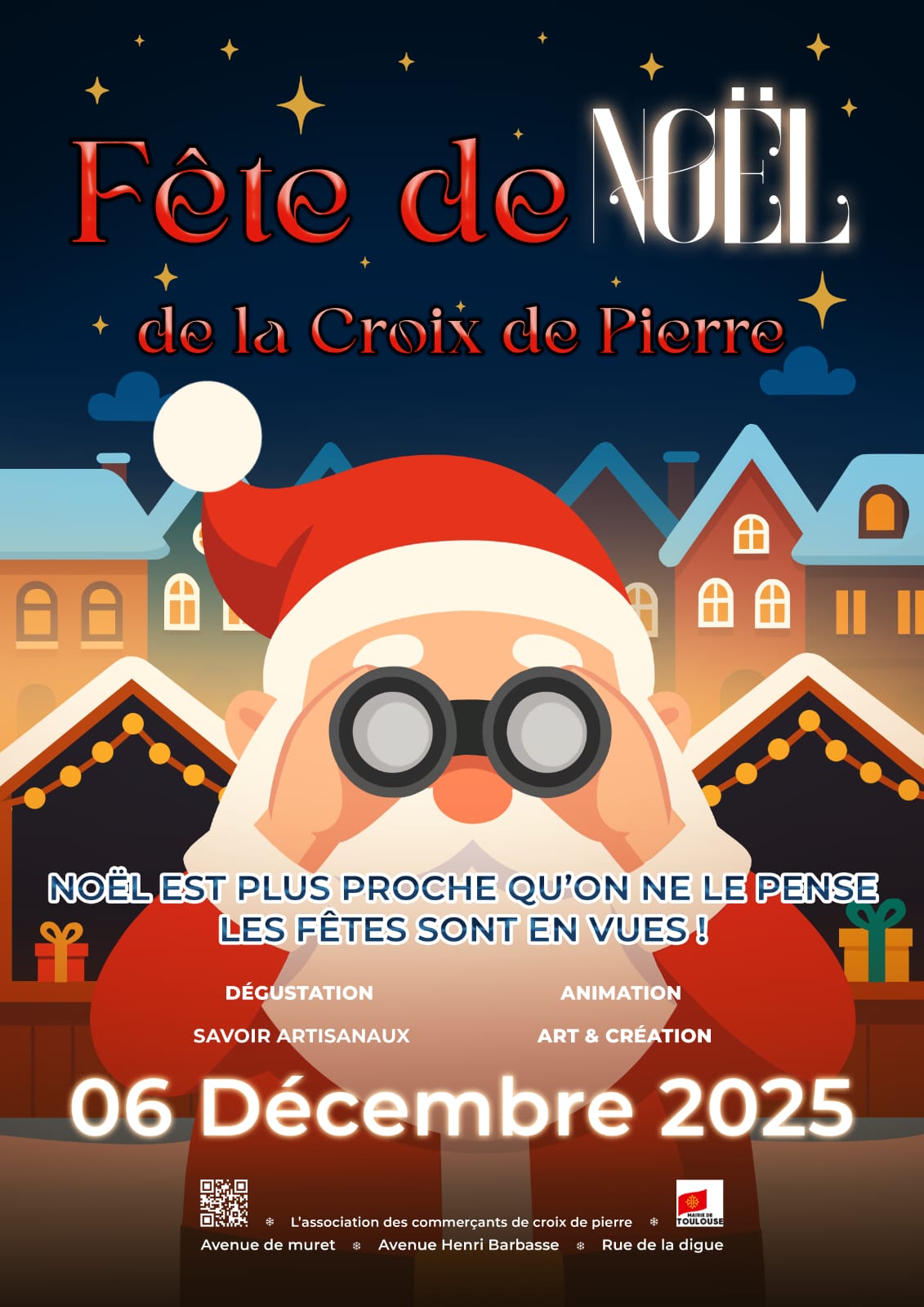 Fête de Noël de la Croix de Pierre le 6 Décembre